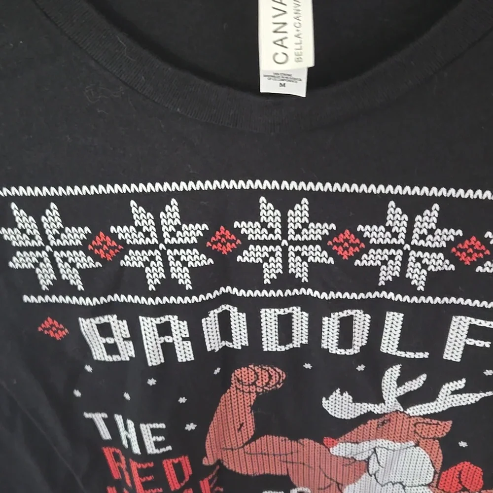 Canvas Black Brodolf Graphic T-Shirt - Picture 5 of 7